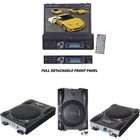 Lanzar Car DVD Player and Amplified Subwoofer Package   SDBT73N 7 
