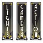  pack of 84 lights camera action cutouts printed on 2 sides size 20 3 