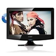 Coby 15 LED High Definition TV with DVD Player 