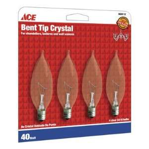   Ace Decorative Bent Tip Light Bulb (11593) Patio, Lawn & Garden