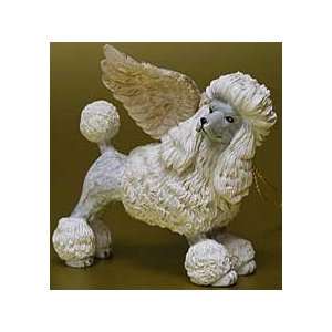  Poodle Guardian Angel Ornament