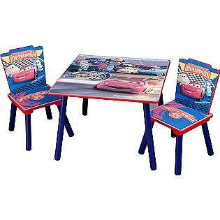 Cars Lightning McQueen Table & Chairs Set  Disney Baby Furniture 