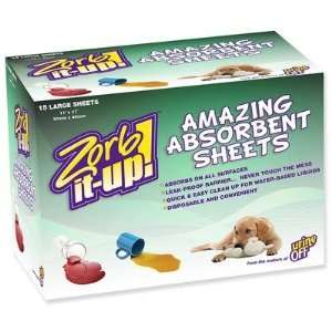  Zorb It Up Sheets, 15 Pk