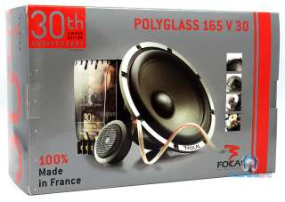   165 V30   Focal 6.5 2 Way 30th Anniversary Component Speaker System