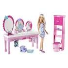 Mattel Barbie Sisters Beauty Fun Bathroom and Skipper Doll Set