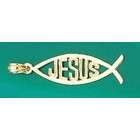 JewelBasket Gold Charm or Pendant Jesus Fish