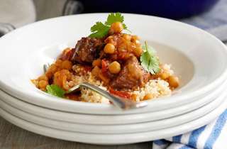 Home  Recipes  Lamb tagine with chickpeas recipe