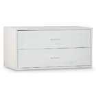 Organize It All 2 Drawer Storage Cube 84519 1 by Organize It All