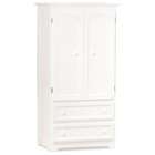 White Storage Armoire  