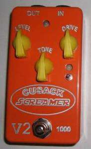 Cusack Screamer V.2 (highly refined Overdrive pedal)  