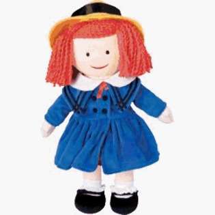 Kids Preferred Plush Madeline Rag Doll 13.5