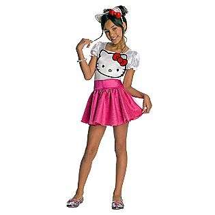 Hello Kitty Tutu Dress Child Costume  Seasonal Halloween Girls 