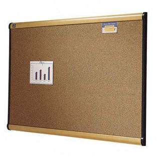 Aarco Products SBC3648 Enclosed Bulletin Board Cork with Aluminum 