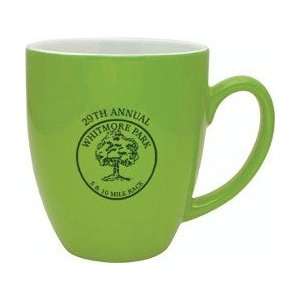 17388    16 oz. Lime Green Out/White In Bistro Mug  