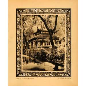   Ling Buddha Monastery Hangchow China   Original Photogravure Home