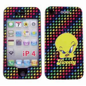 Looney Tunes TWEETY BIRD FOR IPHONE 4G AT&T CASE COVER  