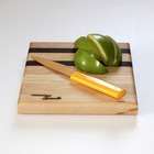 Tableboards Small Maple Utility Cutting Board with Cherry Accent