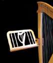 33 String Voyageur Folk Floor Harp Solid Cherry Wood  