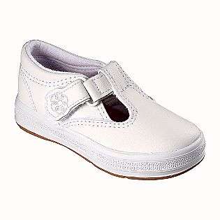 Toddler Girls Daphne T Strap Shoe   White  Keds Shoes Kids Toddlers 