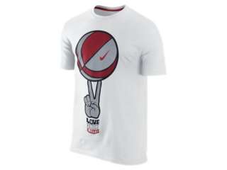  Nike Peace, Love and Hoops Mens Basketball T Shirt