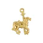 Katarina Vermeil 22K Gold on Sterling Silver Carousel Horse Charm