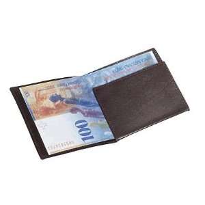  Lucrin   SFR banknotes holder   smooth cow leather   Black 