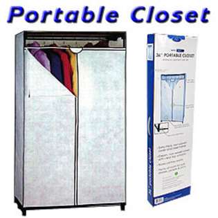 Generic Portable Closet Storage Unit   Over 5 Feet Tall   White at 