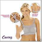 CURVES For Women Adjustable Sports Bra   XL (38)