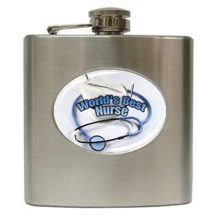   Nurse  Carsons Collectibles For the Home Drinkware Hip Flasks