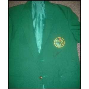  Arnold Palmer Signed Golf Masters Replica Jacket   Mens 