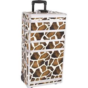   Pattern Rolling Makeup Case With Drawer Mirror AR2 CR2 Jewelry Box