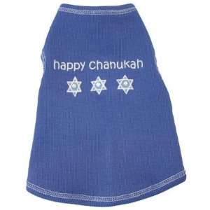  Happy Chanukah Pet Tank   EXTRA LARGE (XL) by I SEE SPOT 