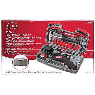   Cordless Screwdriver  Apollo Tools Tool Sets Home Owner Tool Sets