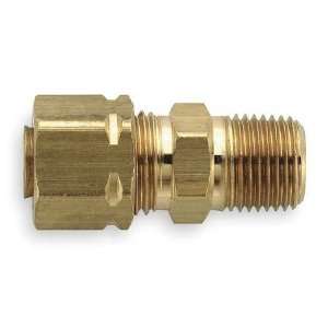  PARKER 68CA 16 12 Male Connector,1 In,Brass,PK 5