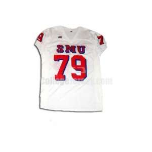   No. 79 Team Issued SMU Russell Football Jersey