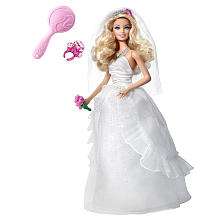 Barbie Princess Bride Doll   Mattel   