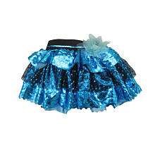 Monster High Petti Skirt   Teal Glitter   Xcessory International 