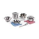 Step2 Cooking Essentials 10 Piece Stainless Steel Set   Step2   Toys 