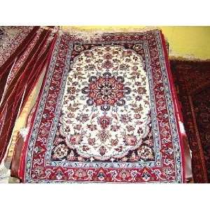    2x3 Hand Knotted Isfahan Persian Rug   24x37