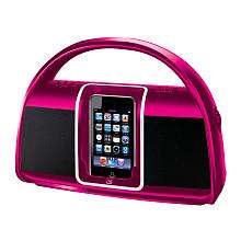 GPX Radio iPod Dock AM/FM Radio   Pink   GPX, Inc.   