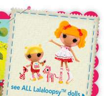 Explore the magical world of Lalaloopsy™ and create mischief in 