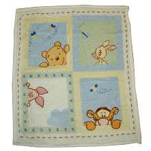   Line Soft and Fuzzy Pooh Hi Pile Blanket   Kids Line   BabiesRUs