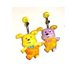 com Body Accentz™ Belly Button Ring Navel 2 puppy dogs Body Jewelry 