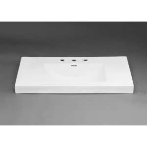 RonBow 216632 8 WH 32 8 Widespread Ceramic Lavatory Rectangle Sinkto