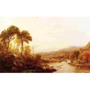  Headwaters of the Hudson, By Cropsey Jasper Francis  Kitchen