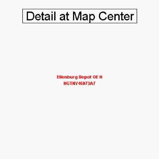   Ellenburg Depot OE N, New York (Folded/Waterproof)