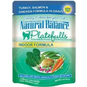   Balance Platefulls Turkey & Salmon Indoor Adult Cat Food