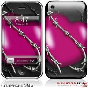  iPhone 3G & 3GS Skin and Screen Protector Kit   Barbwire 