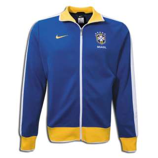 Nike BRAZIL Official LU JACKET SOCCER WC 2010 ROYAL  