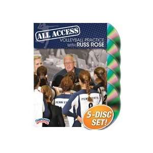  All Access Volleyball Practice with Russ Rose (DVD 
